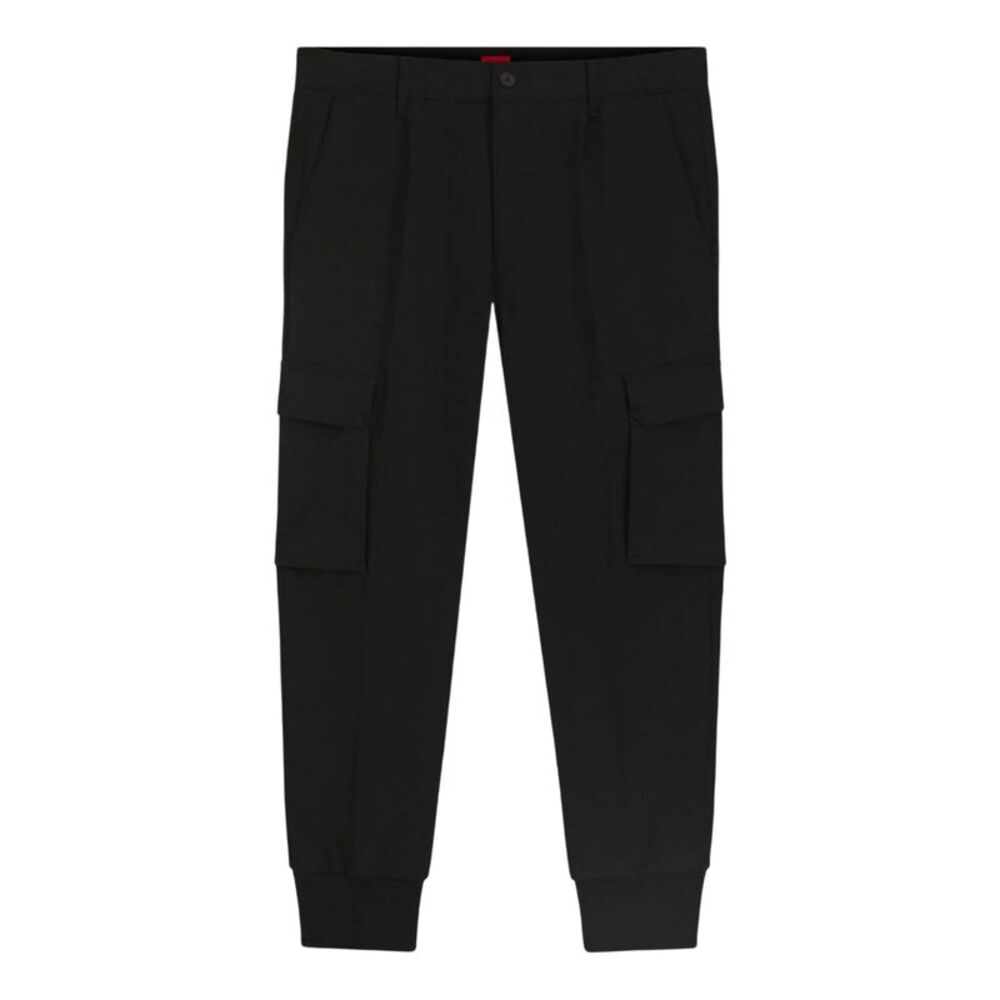 Hugo Mens Glavin241 Slim Cargo Pants / Black